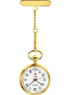 TISSOT Taschenuhren | Damenuhren-PENDANT LEPINE 'NURSE'S WATCH', Quartz T81.7.222.12