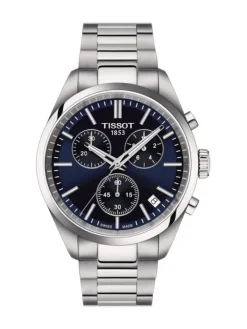TISSOT Herrenuhren-PR 100 Chronograph Blau T150.417.11.041.00