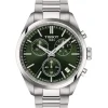 TISSOT Herrenuhren-PR 100 Chronograph Grün T150.417.11.091.00