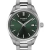 TISSOT Damenuhren-PR 100 Lady Quarz 34mm Grün T150.210.11.091.00
