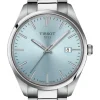 TISSOT Herrenuhren-PR 100 Quarz 40mm Hellblau T150.410.11.351.00