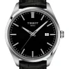 TISSOT Herrenuhren-PR 100 Quarz 40mm Schwarz Leder T150.410.16.051.00