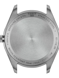 TISSOT Herrenuhren-PR 100 Quarz 40mm Schwarz Leder T150.410.16.051.00