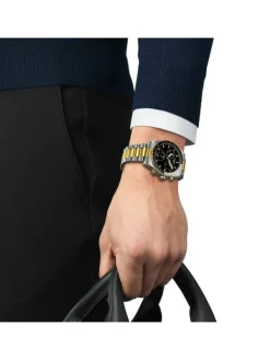 TISSOT Herrenuhren-PR516 Chronograph Bicolor T149.417.22.051.00