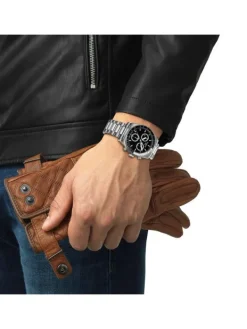 TISSOT Herrenuhren-PR516 Chronograph Schwarz T149.417.11.051.00