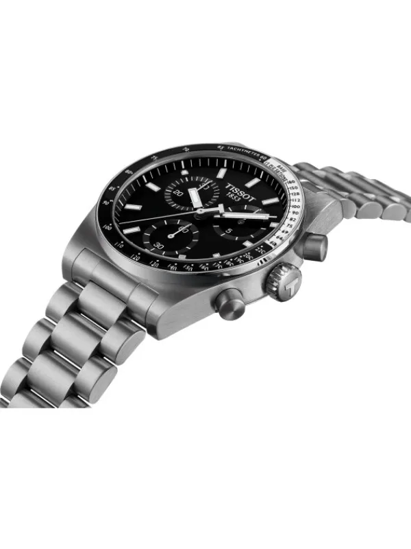 TISSOT Herrenuhren-PR516 Chronograph Schwarz T149.417.11.051.00