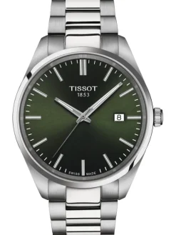 TISSOT Herrenuhren-PR100 Grün T150.410.11.091.00