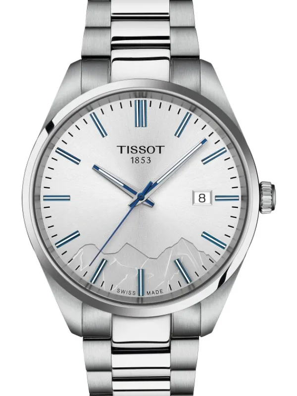 TISSOT Herrenuhren-PR100 Jungfraubahn Edition 40mm T150.410.11.031.00