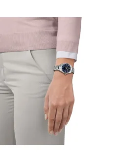 TISSOT Damenuhren-PR100 Jungfraubahn Edition blau 34mm T150.210.11.041.01