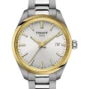 TISSOT Damenuhren-PR100 Lady bicolor T150.210.21.031.00
