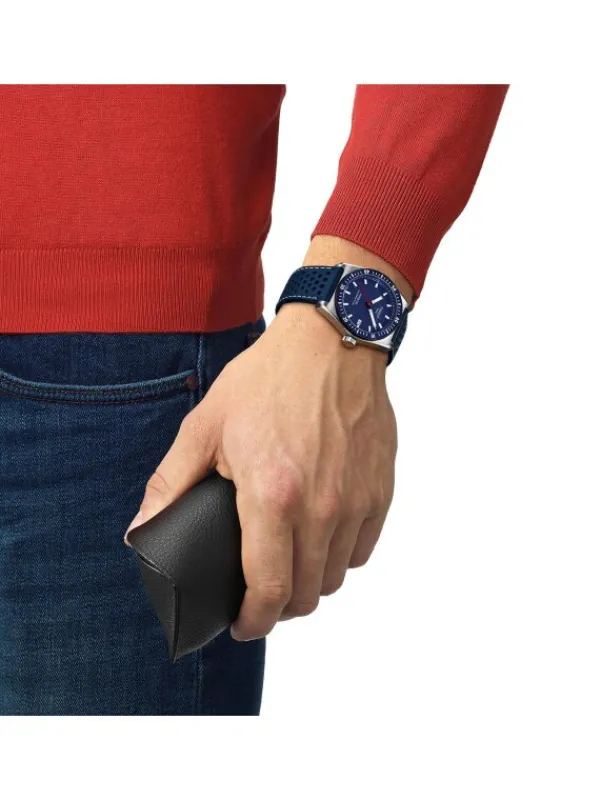 TISSOT Herrenuhren | Damenuhren-PR516 Powermatic 80 Blau T149.407.16.041.00