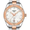 TISSOT Damenuhren-PR100 Quartz, SPORT CHIC LADY, bicolor T101.910.22.116.00
