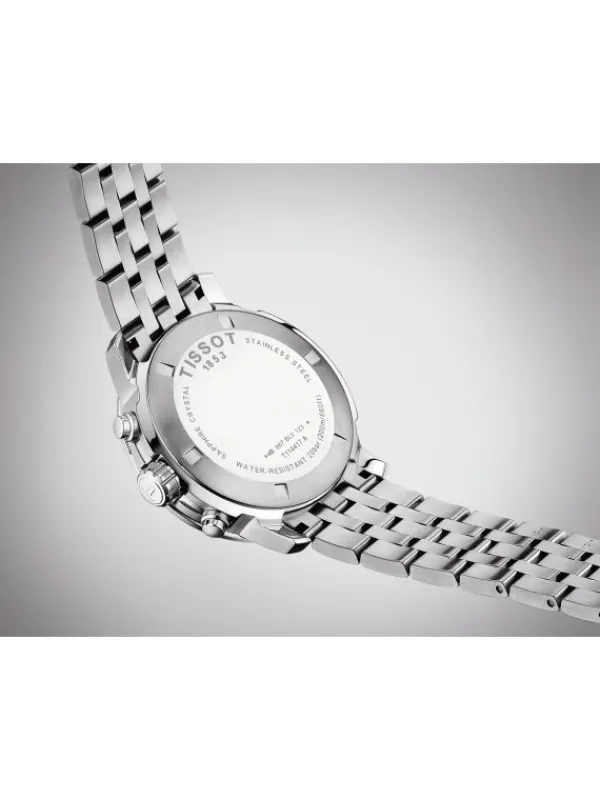 TISSOT Herrenuhren-PRC 200 schwarz Stahlarmband T114.417.11.057.00
