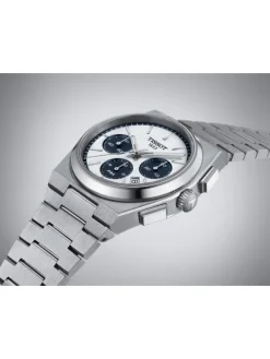 TISSOT Herrenuhren-PRX Automatic Chronograh T137.427.11.011.01