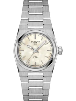 TISSOT Damenuhren-PRX Damen Quarz 25mm Perlmutt T137.010.11.111.00