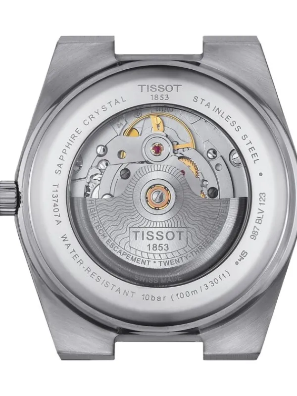 TISSOT Herrenuhren-PRX Powermatic 80 Kautschuk T137.407.17.051.00