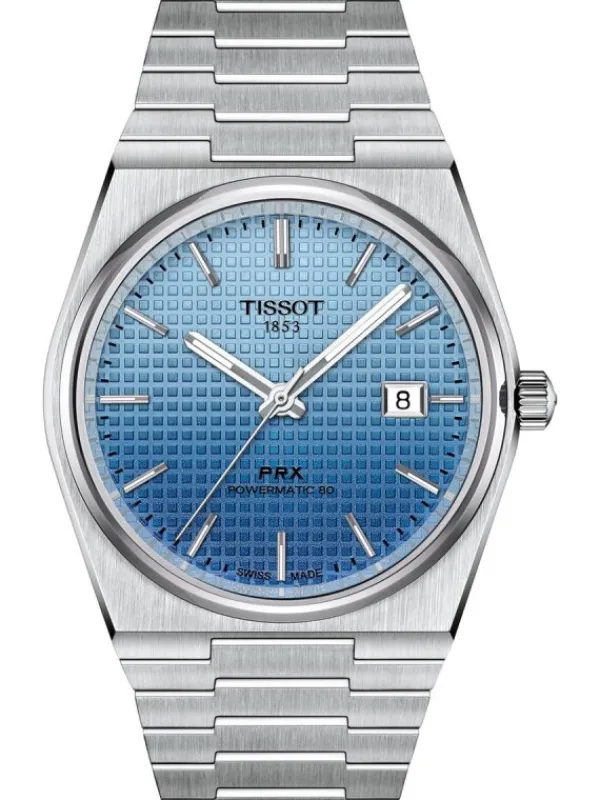 TISSOT Herrenuhren-PRX Powermatic 80 40mm Gradient CAMELEON T137.407.11.351.01