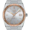 TISSOT Herrenuhren-PRX Powermatic 80 Stahl & 18K Goldlünette rose T931.407.41.031.00