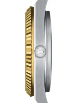 TISSOT Herrenuhren-PRX Powermatic 80 Stahl & 18K Goldlünette T931.407.41.031.01