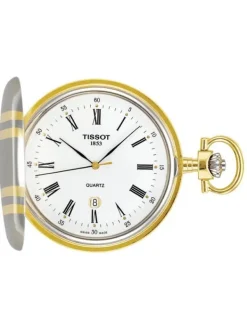 TISSOT Taschenuhren | Damenuhren-SAVONETTE Quartz, Datum T83.8.553.13