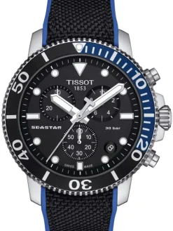 TISSOT Herrenuhren-Seastar 1000 Chronograph T120.417.17.051.03
