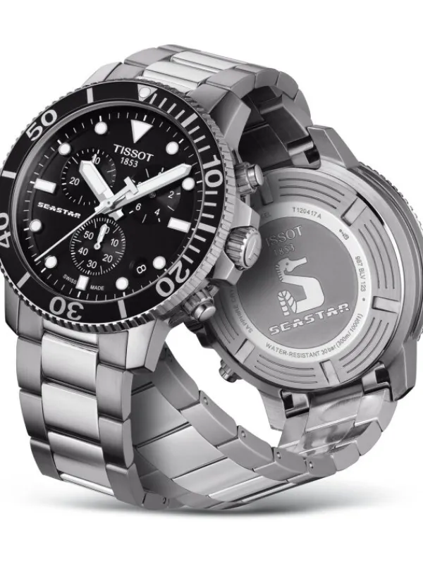 TISSOT Herrenuhren-SEASTAR 1000 Chronograph T120.417.11.051.00