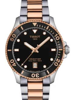TISSOT Herrenuhren-Seastar 1000 40mm bicolor T120.410.22.051.01