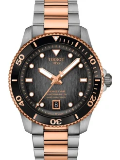 TISSOT Herrenuhren-Seastar 1000 Powermatic 80 40mm bicolor T120.807.22.051.01