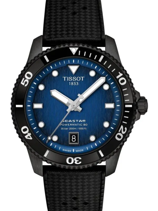TISSOT Herrenuhren | Damenuhren-Seastar 1000 Powermatic 80 40mm T120.807.37.041.00
