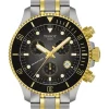 TISSOT Herrenuhren | Damenuhren-Seastar 1000 Quarz Chronograph 38 mm bicolor T120.217.22.061.00