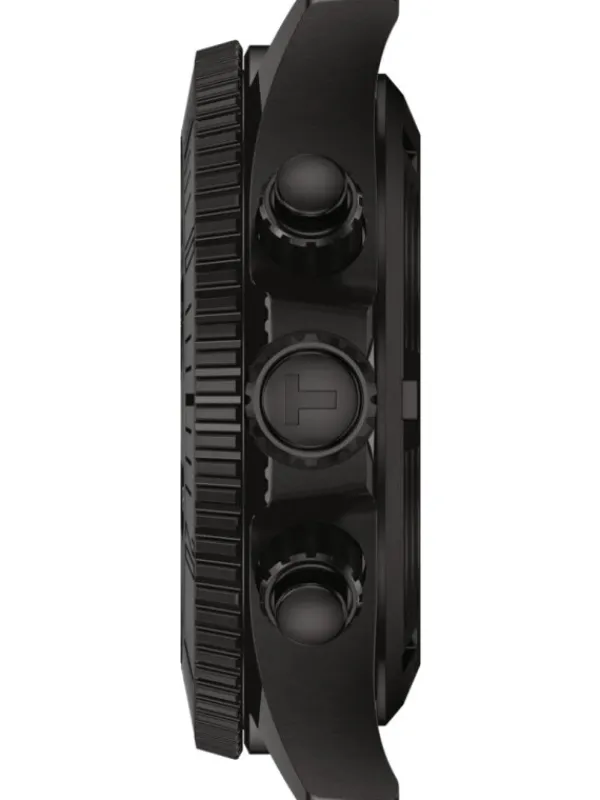 TISSOT Herrenuhren | Damenuhren-Seastar 1000 Quarz Chronograph 38 mm schwarz T120.217.33.061.00