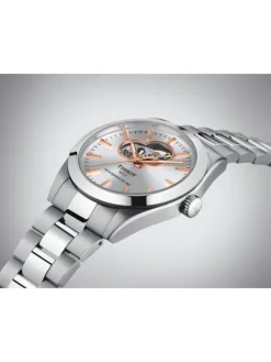 TISSOT Herrenuhren-Gentleman Powermatic 80 Open Heart T127.407.11.031.01