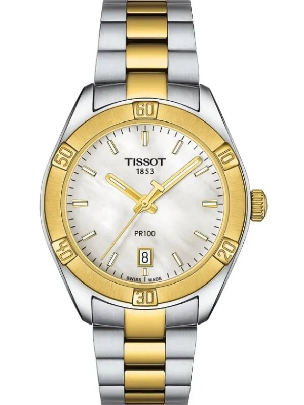 TISSOT Damenuhren-PR 100 Sport Chic T101.910.22.111.00