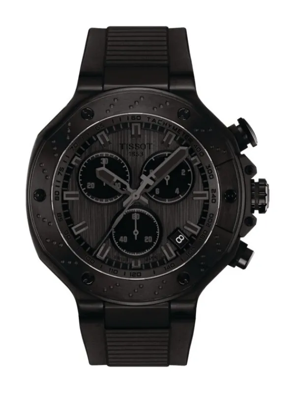 TISSOT Herrenuhren-T-RACE CHRONOGRAPH schwarz T141.417.37.061.00