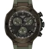 TISSOT Herrenuhren-T-RACE CHRONOGRAPH schwarz khaki T141.417.37.061.02