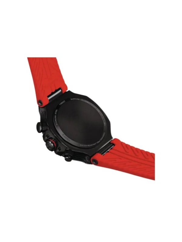 TISSOT Herrenuhren-T-RACE CHRONOGRAPH schwarz rot T141.417.37.061.01