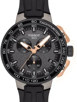 TISSOT Herrenuhren-T-RACE CYCLING Chrongraph, BICOLOR T111.417.37.441.07