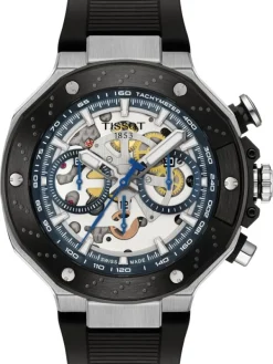 TISSOT Herrenuhren-T-Race MotoGP Automatic Chronograph limited 2025 T141.462.27.041.00