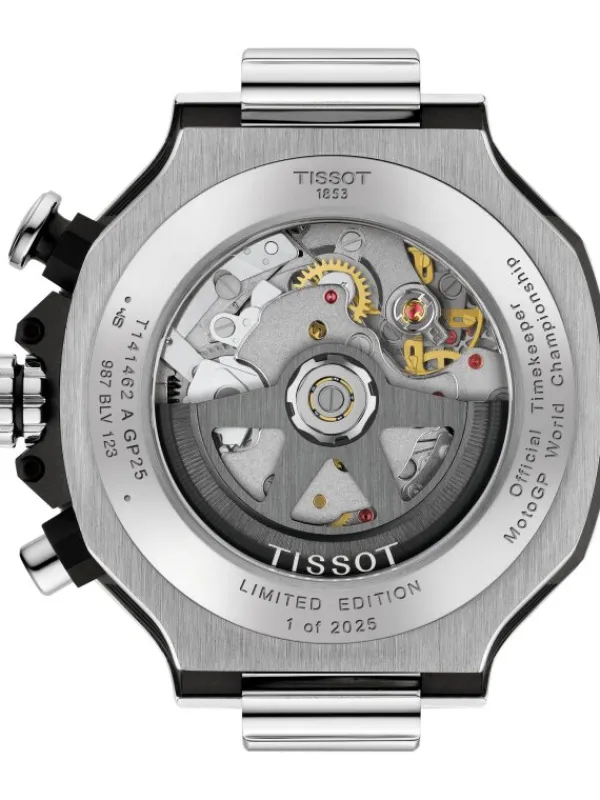 TISSOT Herrenuhren-T-Race MotoGP Automatic Chronograph limited 2025 T141.462.27.041.00