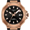 TISSOT Herrenuhren-T-Race Powermatic 80 41mm rosé T141.807.37.051.00