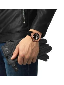 TISSOT Herrenuhren-T-Race Powermatic 80 41mm rosé T141.807.37.051.00