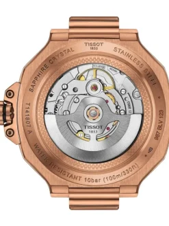 TISSOT Herrenuhren-T-Race Powermatic 80 41mm rosé T141.807.37.051.00