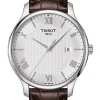 TISSOT Herrenuhren-TRADITION Quartz, Lederarmband T063.610.16.038.00