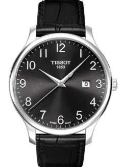 TISSOT Herrenuhren-TRADITION HAU STAHL/LED T063.610.16.052.00
