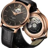 TISSOT Herrenuhren-TRADITION Powerrmatic 80, schwarz/roségoldfarben T063.907.36.068.00
