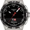 TISSOT Smartwatches | Herrenuhren-T-TOUCH CONNECT Solar mit Gliederarmband T121.420.44.051.00