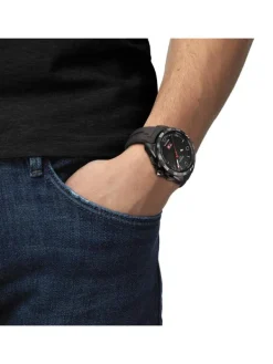 TISSOT Smartwatches | Herrenuhren-T-TOUCH CONNECT solar schwarz ip T121.420.47.051.03