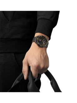 TISSOT Smartwatches | Herrenuhren-T-TOUCH CONNECT solar schwarz ip T121.420.47.051.04