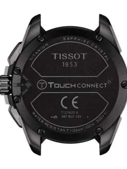 TISSOT Smartwatches | Herrenuhren-T-TOUCH CONNECT solar schwarz ip T121.420.47.051.03