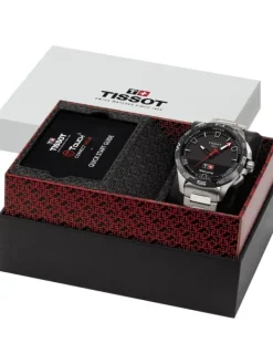 TISSOT Smartwatches | Herrenuhren-T-TOUCH CONNECT Solar mit Gliederarmband T121.420.44.051.00